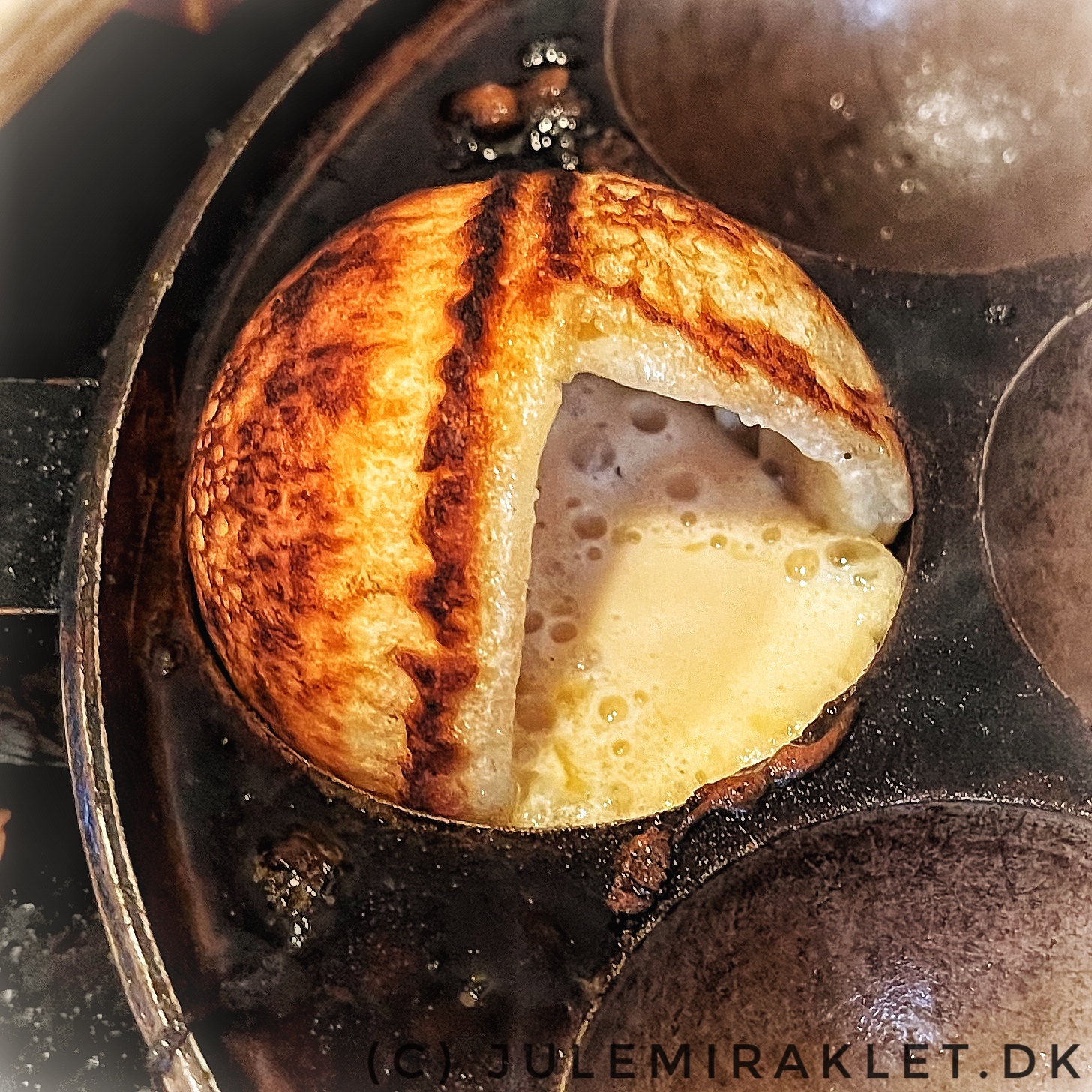 hjemmelavede æbleskiver